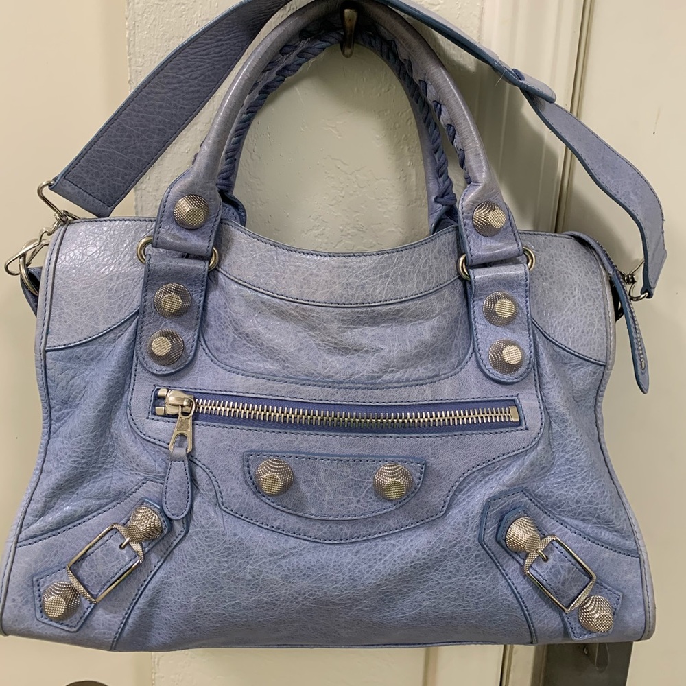 Periwinkle Balenciaga Bag
